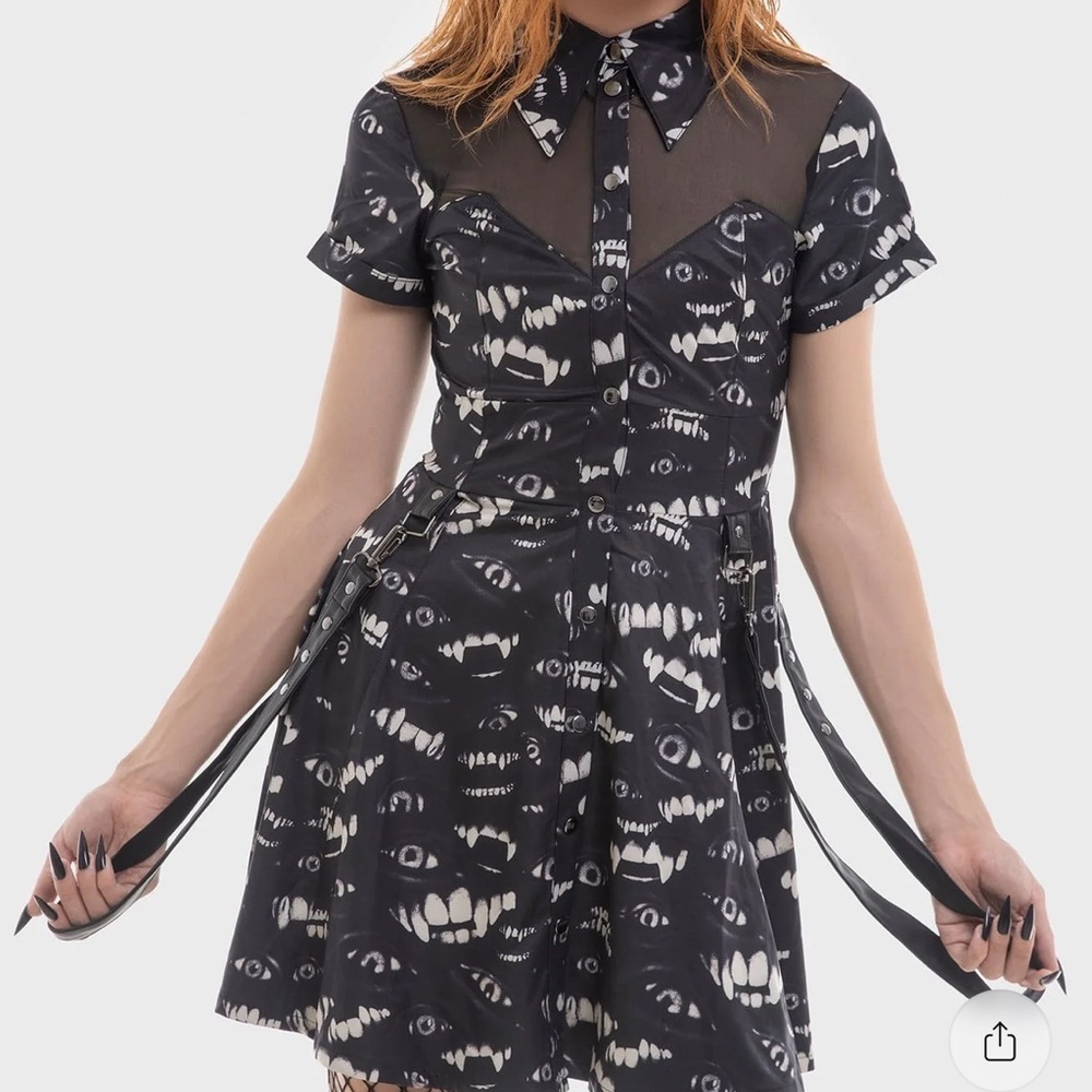 Killstar Black and White The Lost Boys Dress